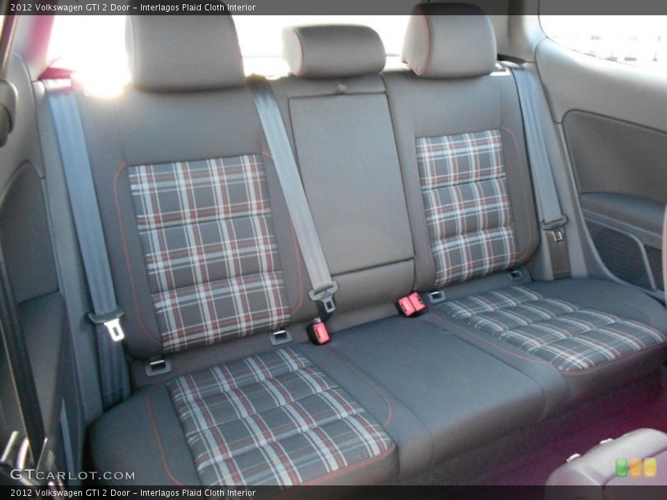 Interlagos Plaid Cloth Interior Photo for the 2012 Volkswagen GTI 2 Door #52033590
