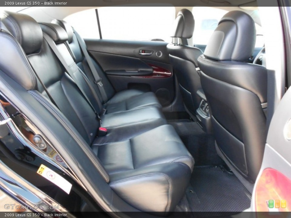 Black Interior Photo for the 2009 Lexus GS 350 #52034226