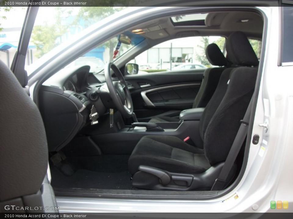 Black Interior Photo for the 2010 Honda Accord EX Coupe #52035942