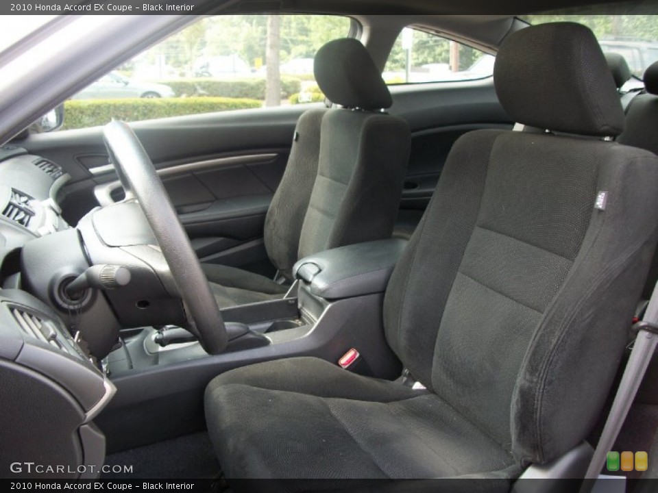 Black Interior Photo for the 2010 Honda Accord EX Coupe #52035945