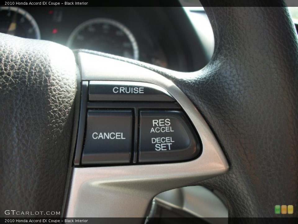 Black Interior Controls for the 2010 Honda Accord EX Coupe #52035996