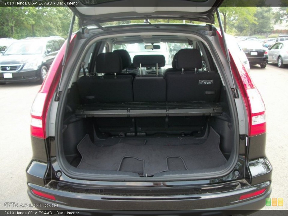 Black Interior Trunk for the 2010 Honda CR-V EX AWD #52036422