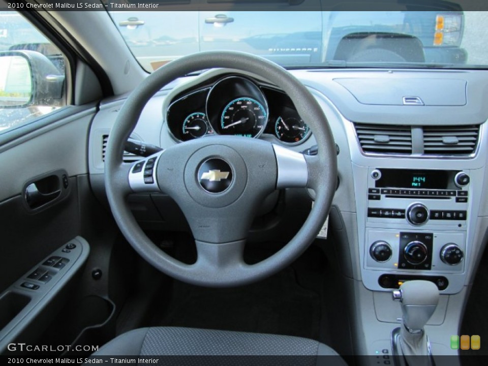 Titanium Interior Dashboard for the 2010 Chevrolet Malibu LS Sedan #52037391