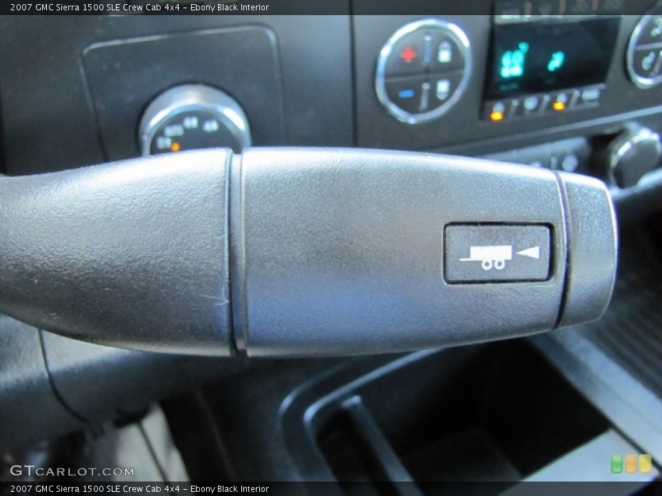 Ebony Black Interior Transmission for the 2007 GMC Sierra 1500 SLE Crew Cab 4x4 #52038264