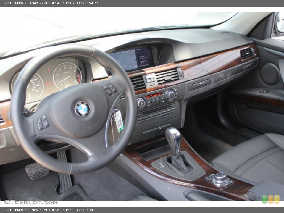 Black Interior Dashboard for the 2011 BMW 3 Series 328i xDrive Coupe #52040225
