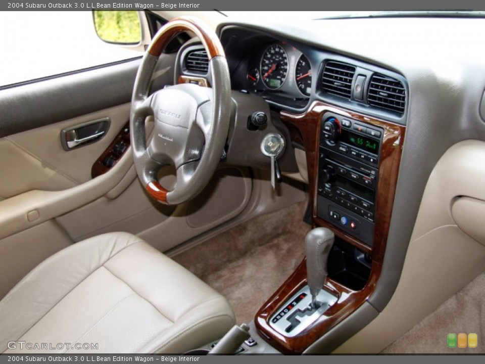 Beige Interior Photo for the 2004 Subaru Outback 3.0 L.L.Bean Edition Wagon #52043753