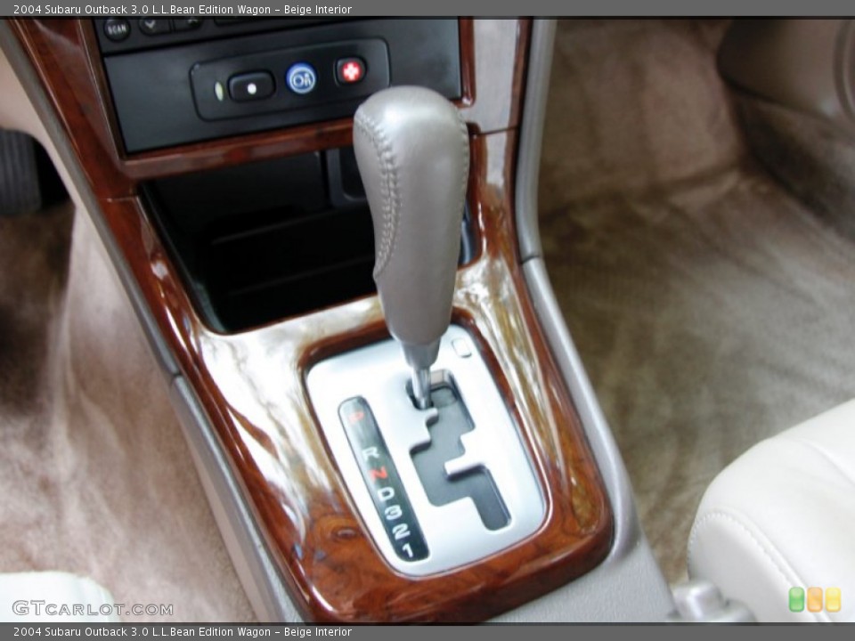 Beige Interior Transmission for the 2004 Subaru Outback 3.0 L.L.Bean Edition Wagon #52043843