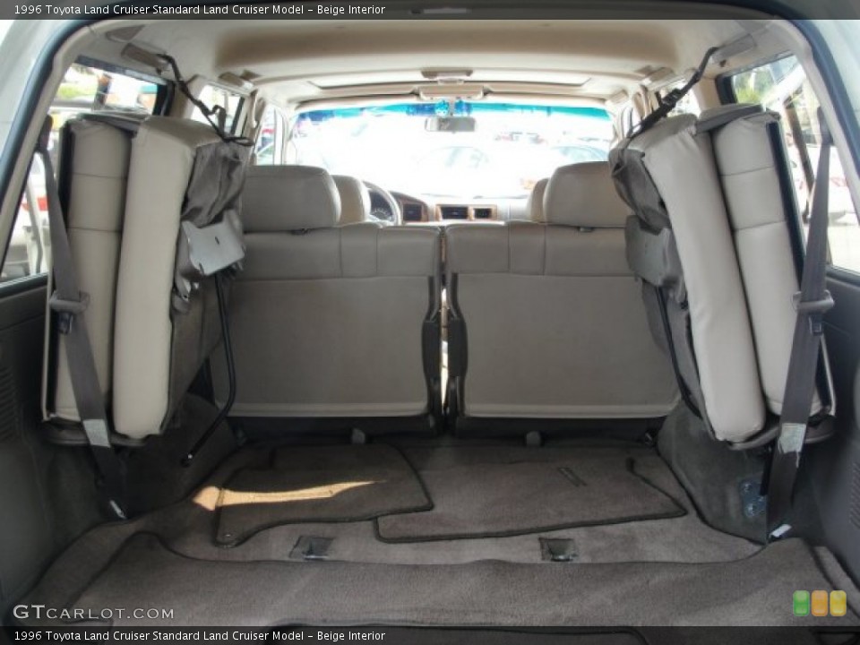 Beige Interior Trunk for the 1996 Toyota Land Cruiser  #52043966