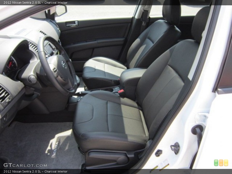 Charcoal Interior Photo for the 2012 Nissan Sentra 2.0 SL #52043981
