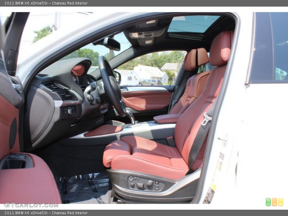 Chateau Red Interior Photo for the 2011 BMW X6 xDrive50i #52046243