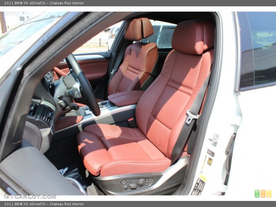 Chateau Red Interior Photo for the 2011 BMW X6 xDrive50i #52046258
