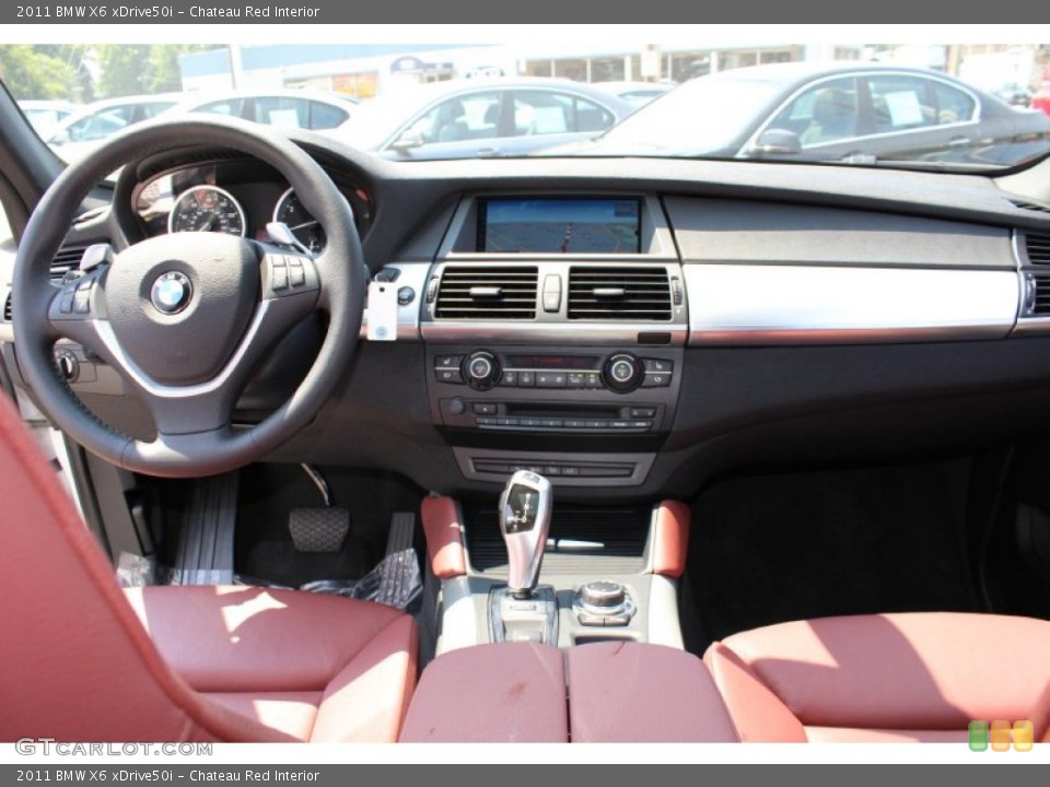 Chateau Red Interior Dashboard for the 2011 BMW X6 xDrive50i #52046273