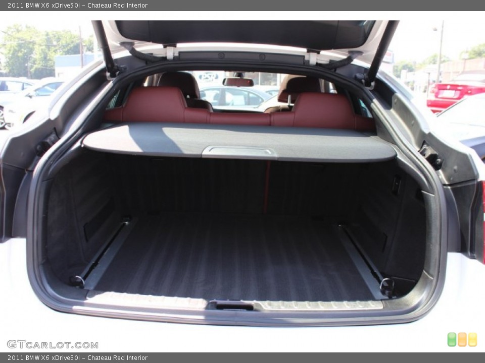 Chateau Red Interior Trunk for the 2011 BMW X6 xDrive50i #52046396