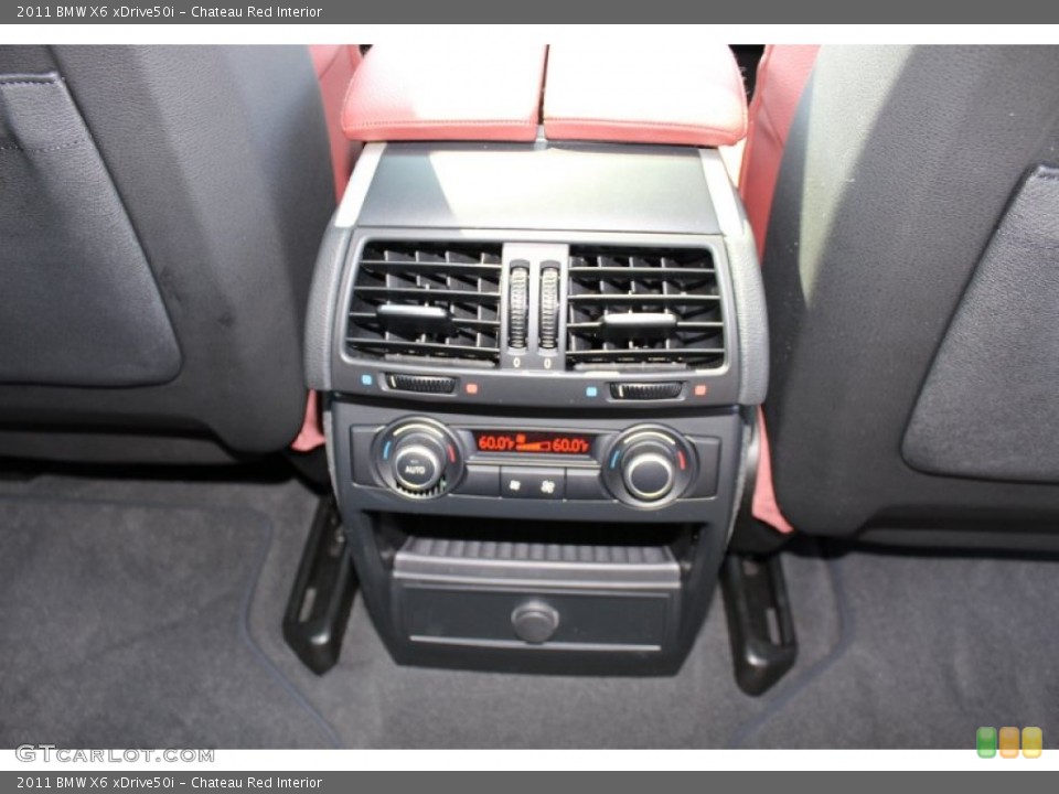 Chateau Red Interior Controls for the 2011 BMW X6 xDrive50i #52046456