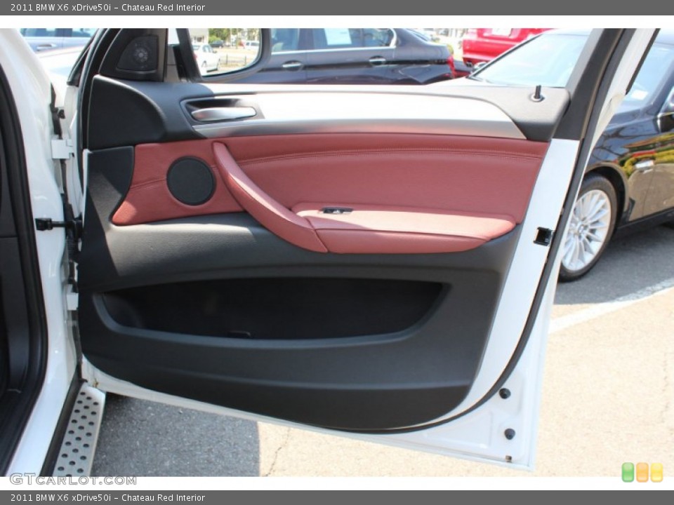 Chateau Red Interior Door Panel for the 2011 BMW X6 xDrive50i #52046471