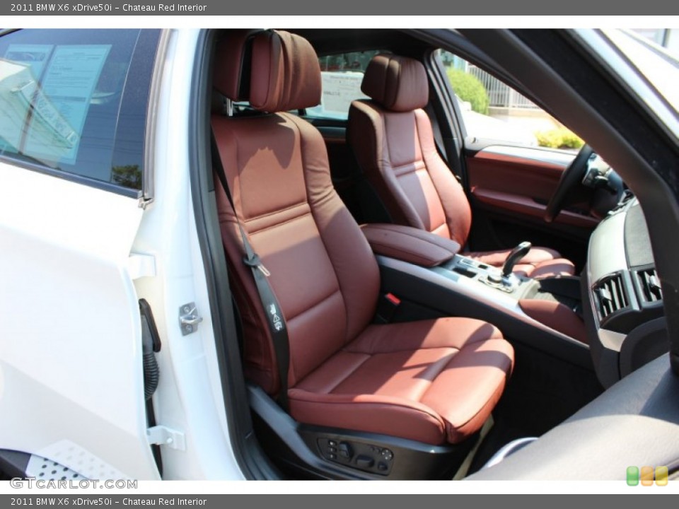 Chateau Red Interior Photo for the 2011 BMW X6 xDrive50i #52046510