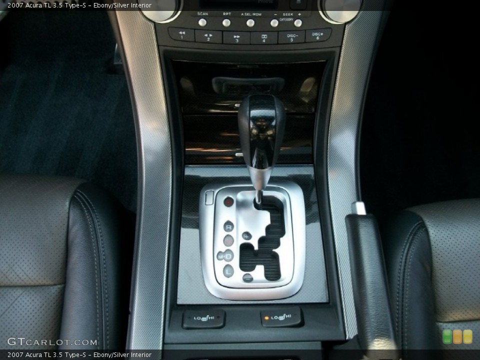 Ebony/Silver Interior Transmission for the 2007 Acura TL 3.5 Type-S #52046927