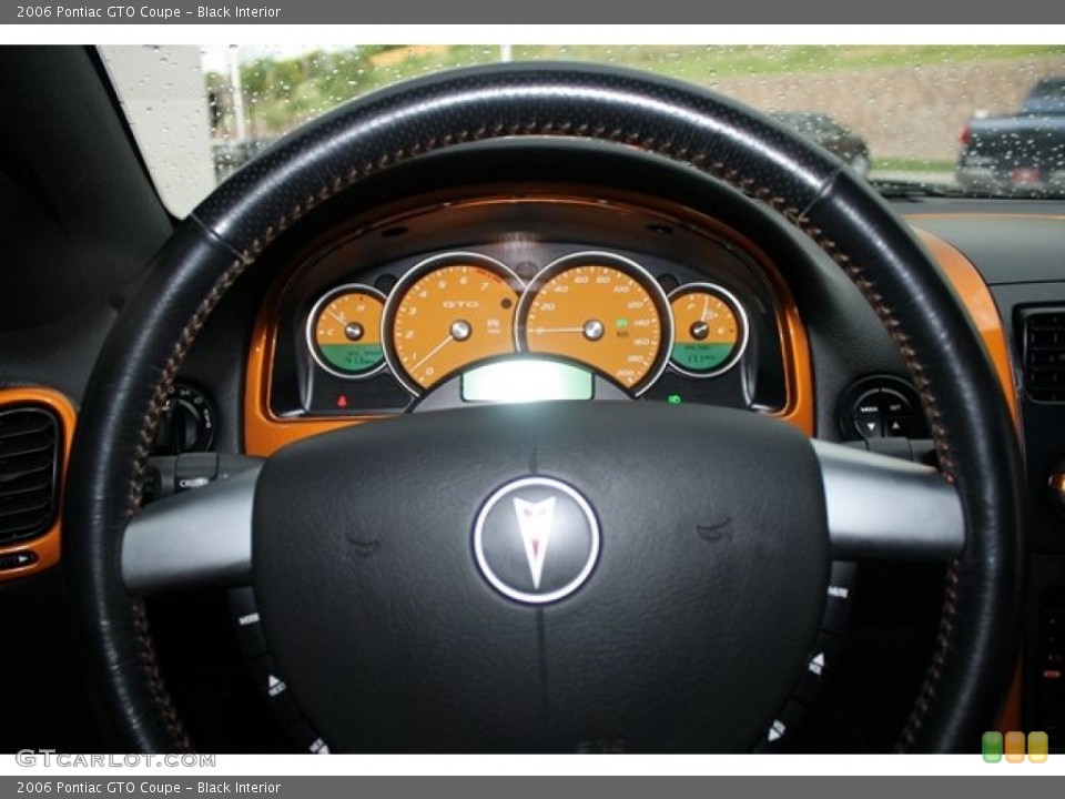 Black Interior Gauges for the 2006 Pontiac GTO Coupe #52048328