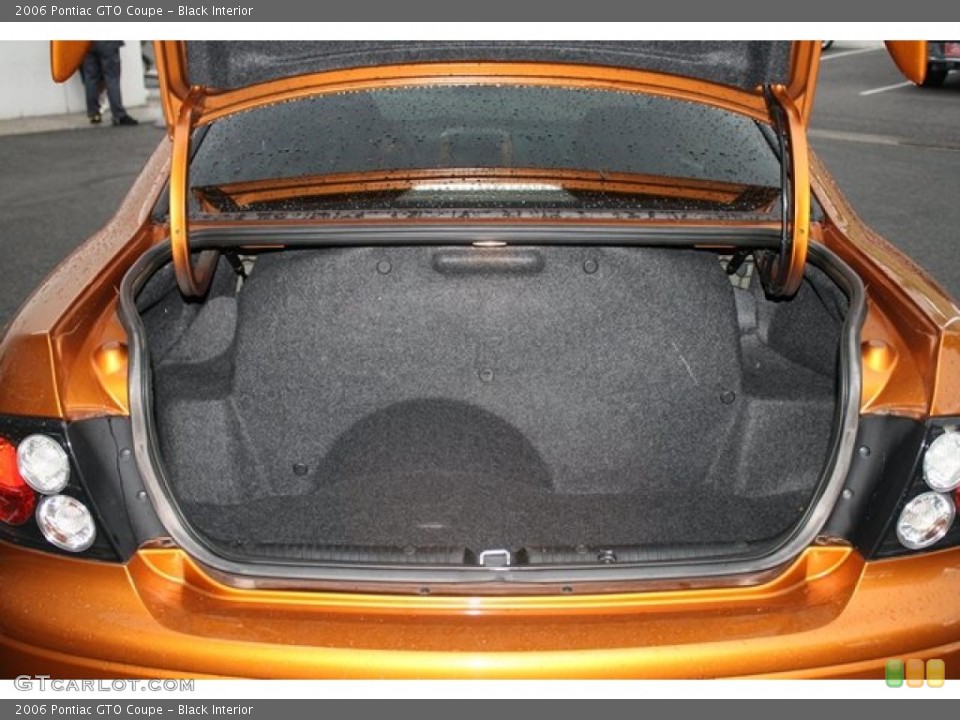 Black Interior Trunk for the 2006 Pontiac GTO Coupe #52048520