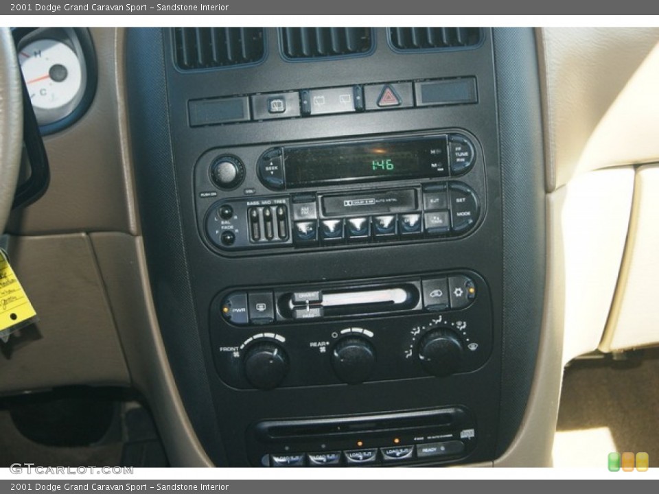 Sandstone Interior Controls for the 2001 Dodge Grand Caravan Sport #52049006