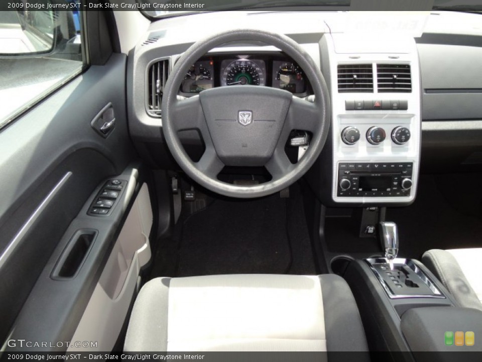 Dark Slate Gray/Light Graystone Interior Dashboard for the 2009 Dodge Journey SXT #52050104