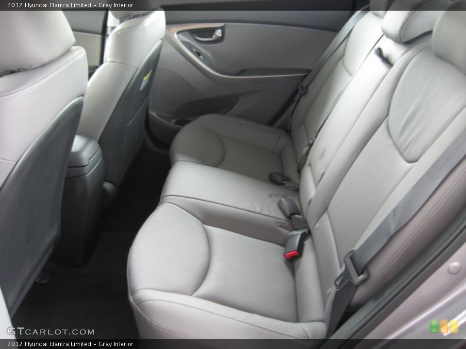 Gray Interior Photo for the 2012 Hyundai Elantra Limited #52050926