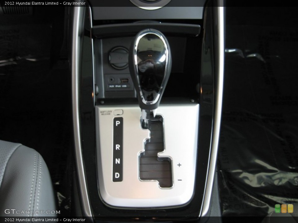 Gray Interior Transmission for the 2012 Hyundai Elantra Limited #52051070