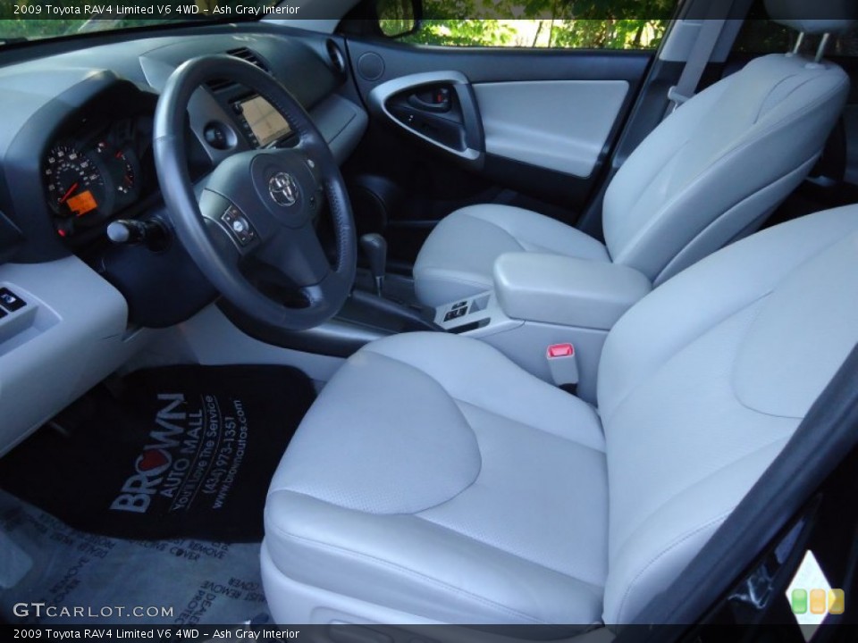 Ash Gray Interior Photo for the 2009 Toyota RAV4 Limited V6 4WD #52053431
