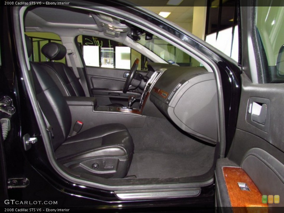 Ebony Interior Photo for the 2008 Cadillac STS V6 #52053548