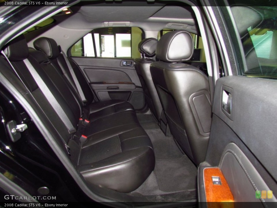 Ebony Interior Photo for the 2008 Cadillac STS V6 #52053563