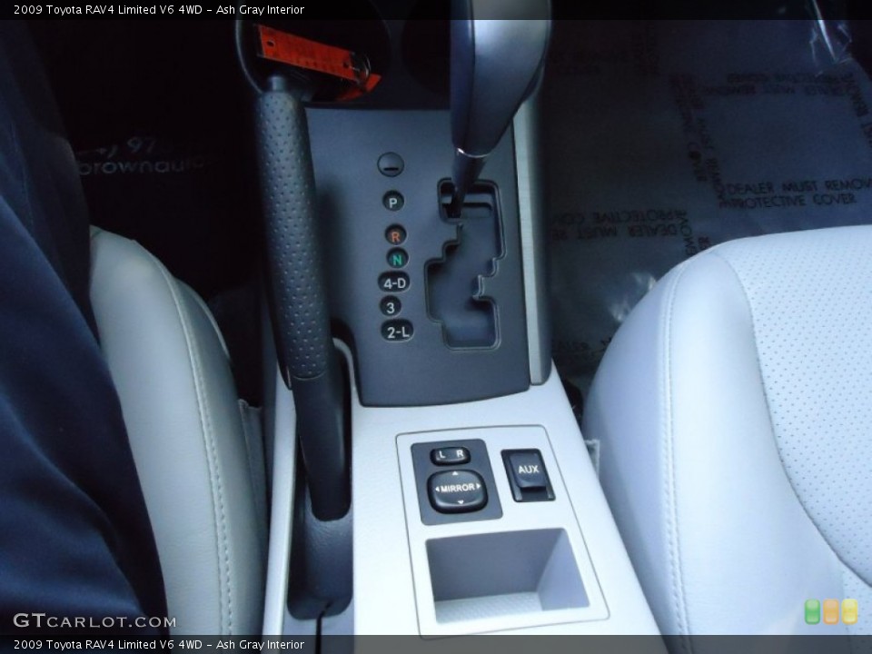 Ash Gray Interior Transmission for the 2009 Toyota RAV4 Limited V6 4WD #52053614