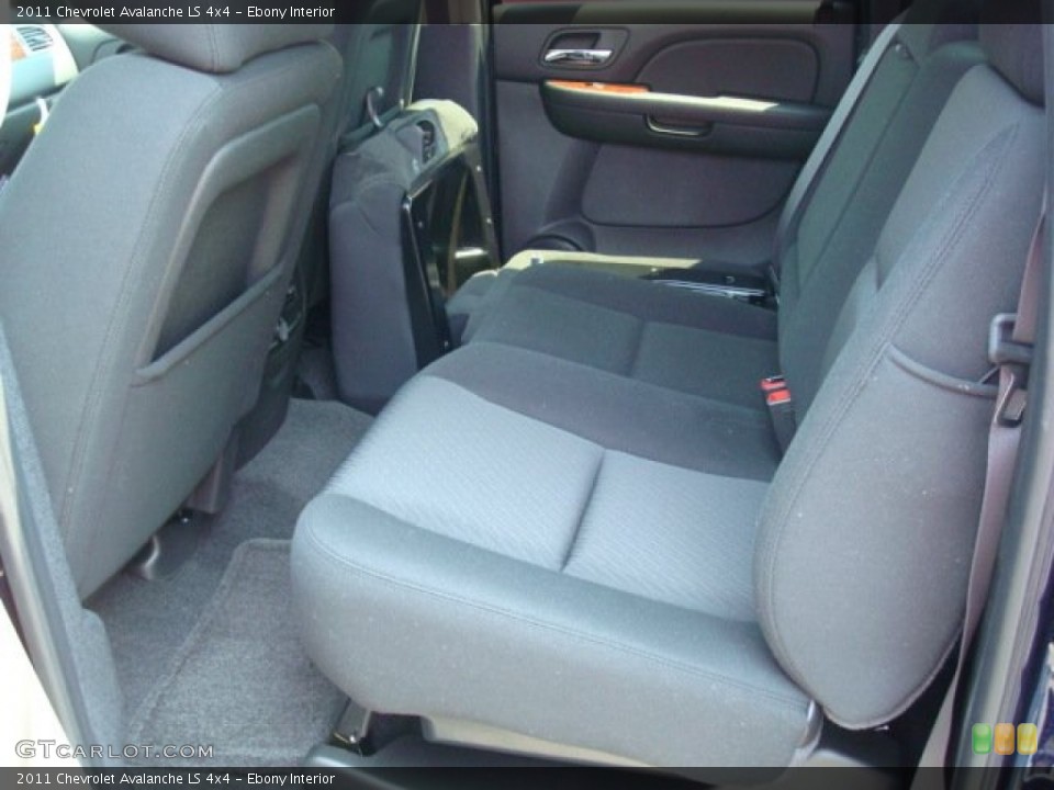 Ebony Interior Photo for the 2011 Chevrolet Avalanche LS 4x4 #52053773