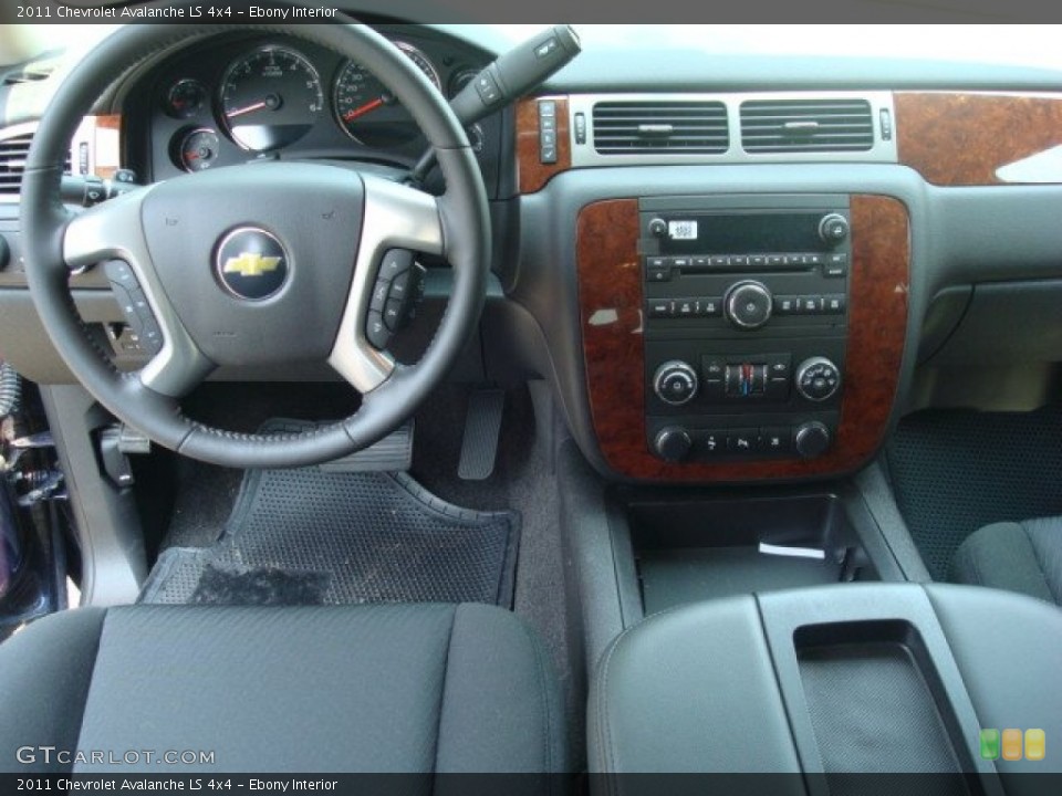 Ebony Interior Dashboard for the 2011 Chevrolet Avalanche LS 4x4 #52053782