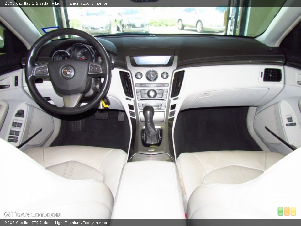 Light Titanium/Ebony Interior Dashboard for the 2008 Cadillac CTS Sedan #52054205