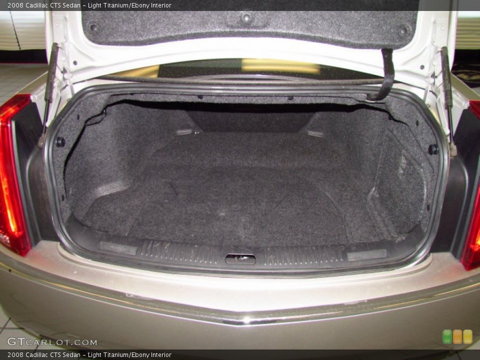 Light Titanium/Ebony Interior Trunk for the 2008 Cadillac CTS Sedan #52054262