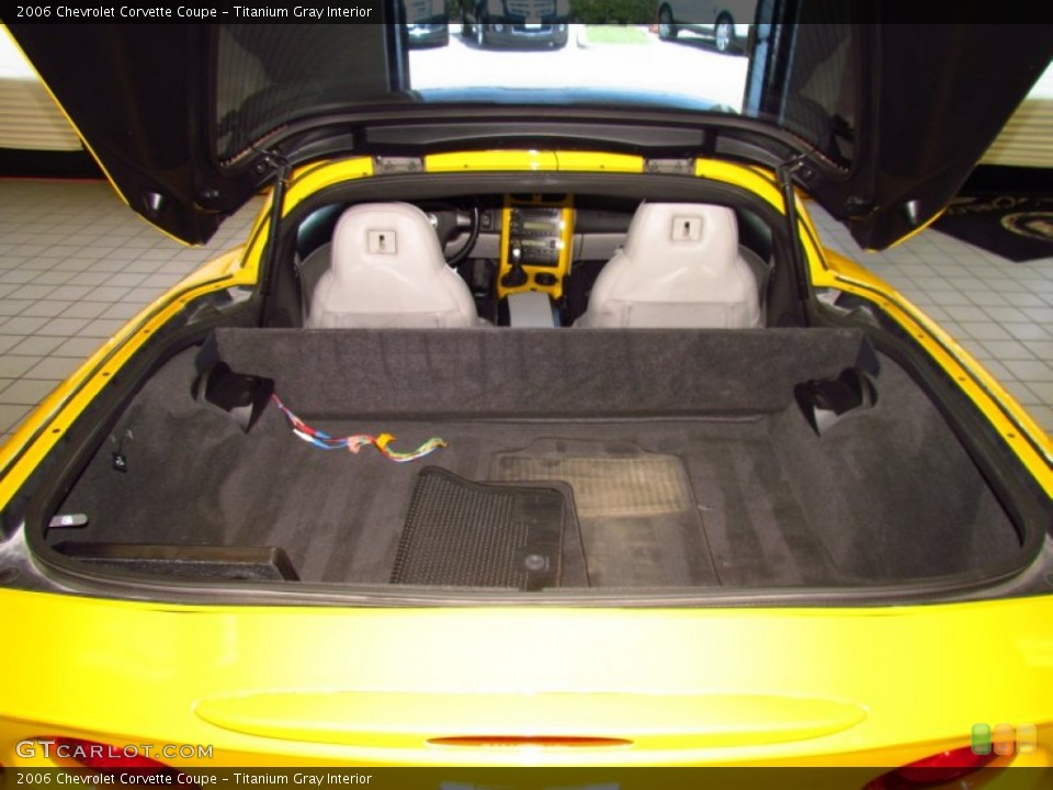 Titanium Gray Interior Trunk for the 2006 Chevrolet Corvette Coupe #52054862