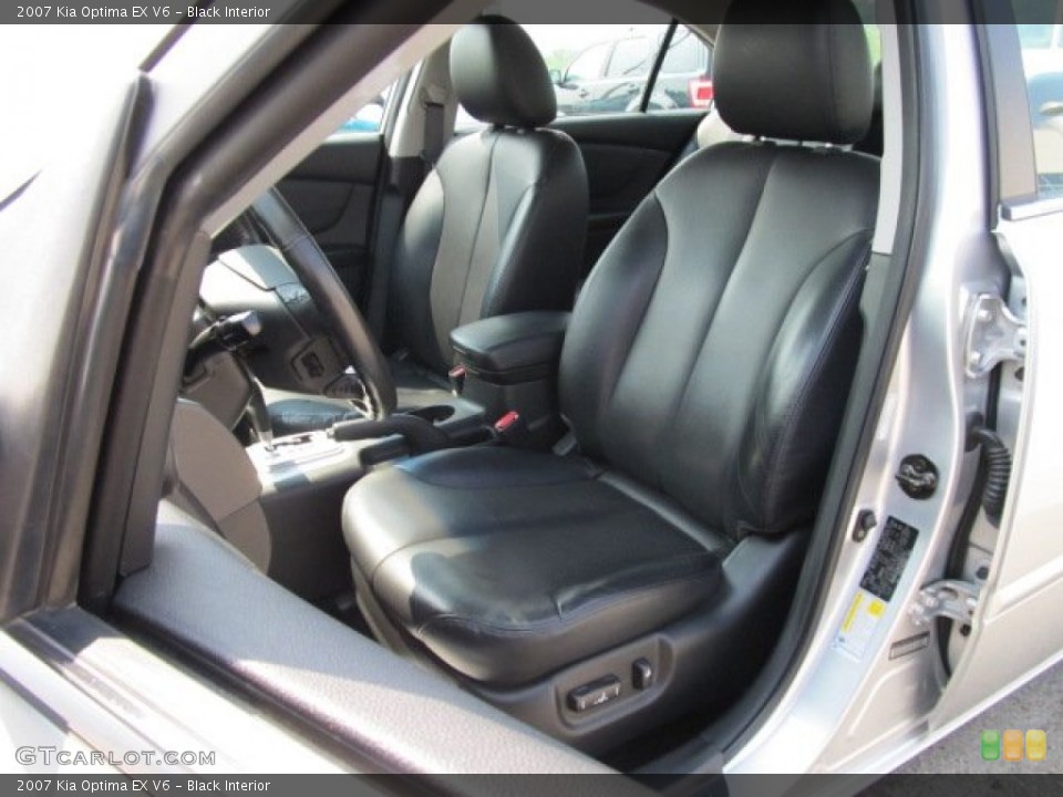 Black Interior Photo for the 2007 Kia Optima EX V6 #52058654