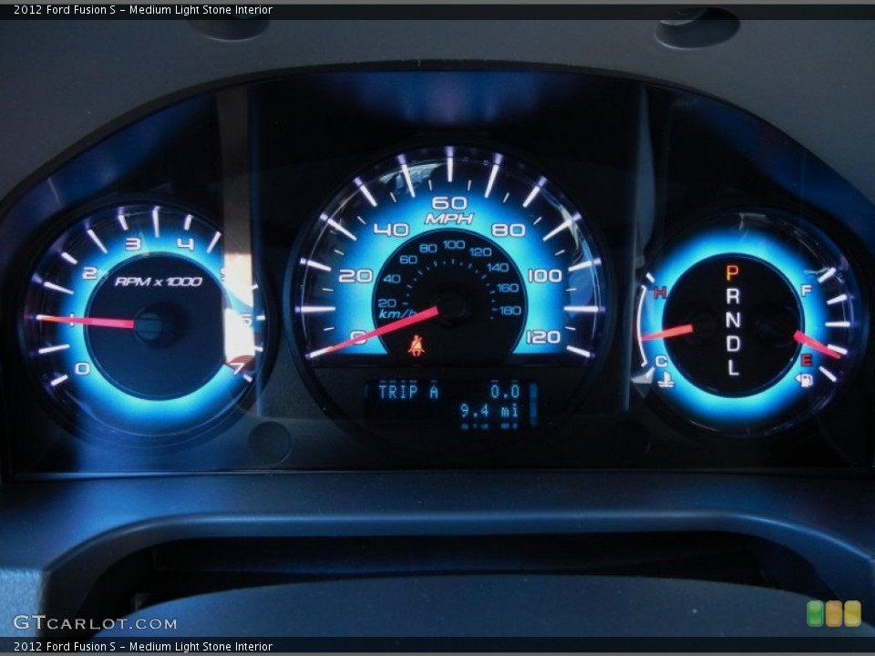 Medium Light Stone Interior Gauges for the 2012 Ford Fusion S #52058666