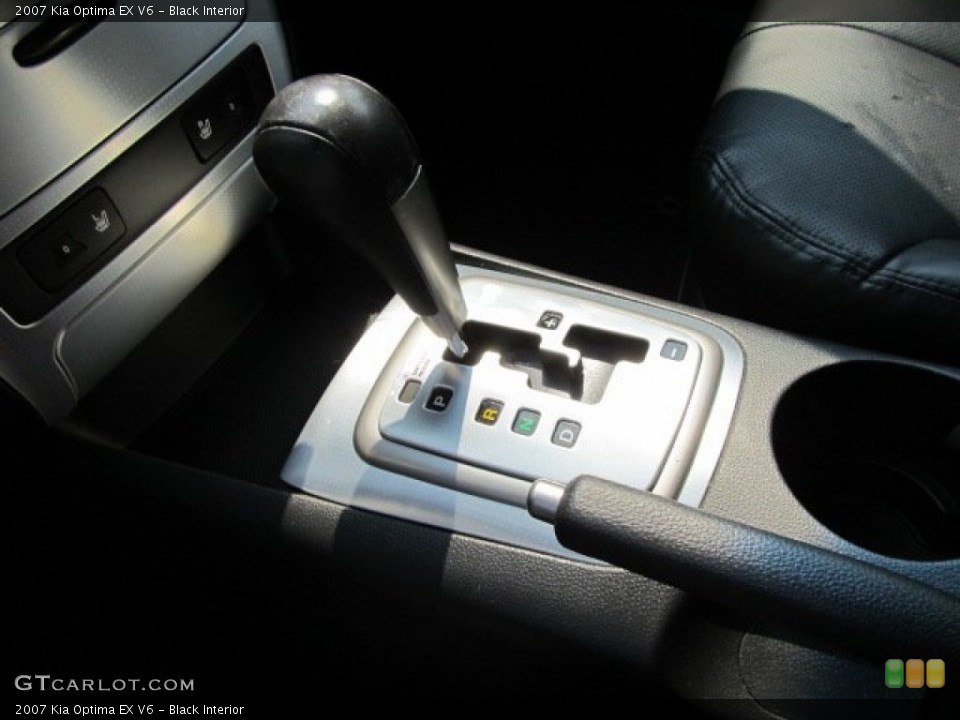 Black Interior Transmission for the 2007 Kia Optima EX V6 #52058735