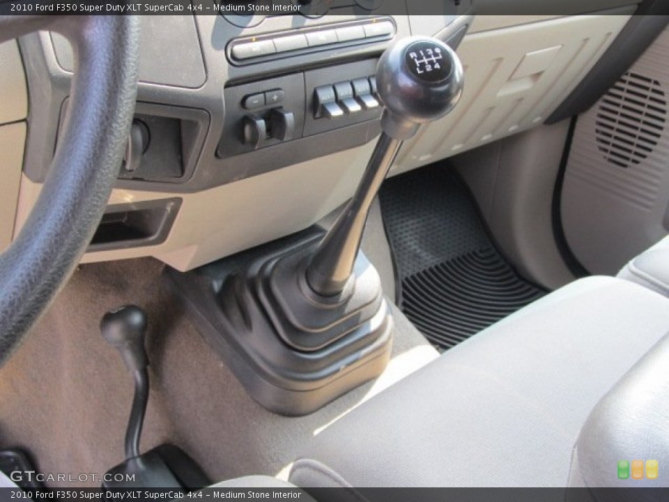 Medium Stone Interior Transmission for the 2010 Ford F350 Super Duty XLT SuperCab 4x4 #52059566