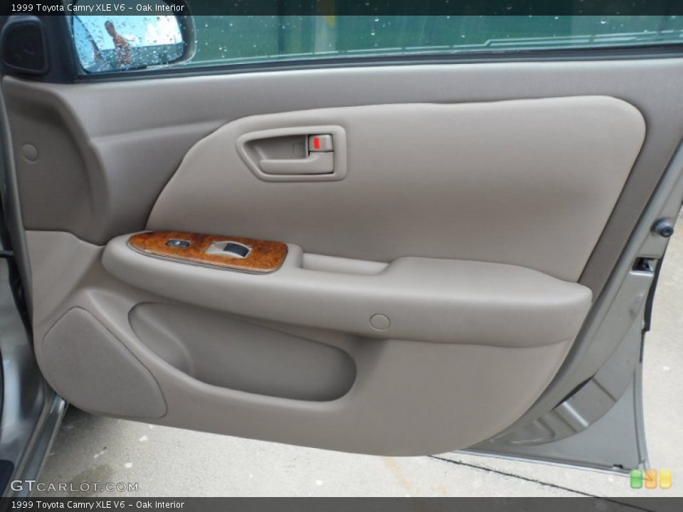 Oak Interior Door Panel for the 1999 Toyota Camry XLE V6 #52060154