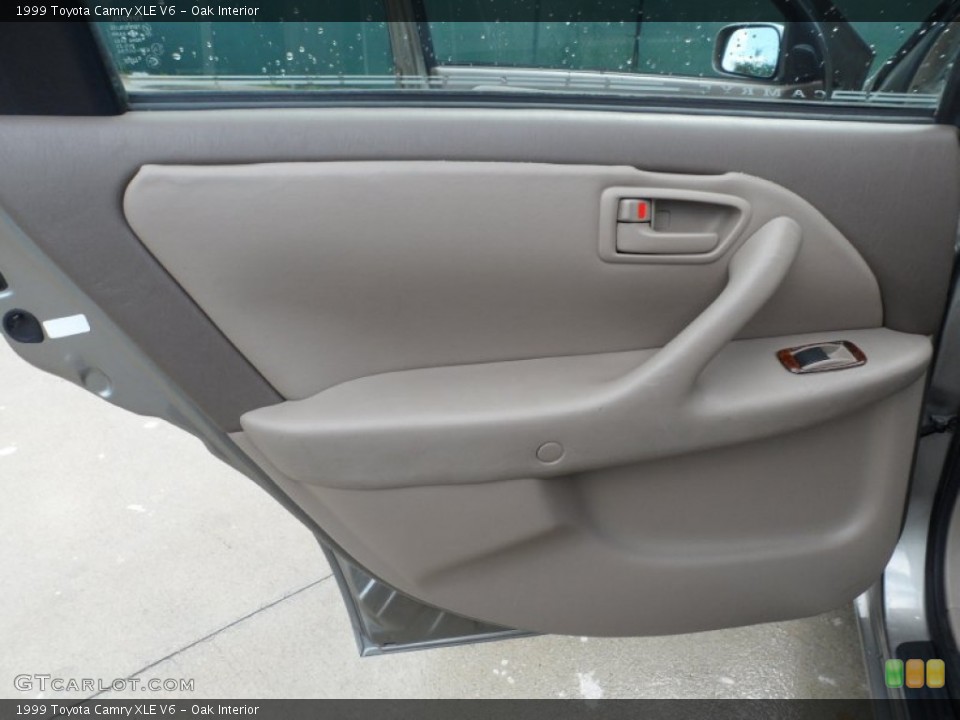 Oak Interior Door Panel for the 1999 Toyota Camry XLE V6 #52060178