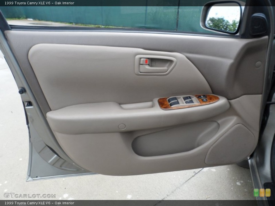 Oak Interior Door Panel for the 1999 Toyota Camry XLE V6 #52060190
