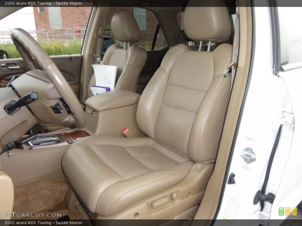 Saddle Interior Photo for the 2003 Acura MDX Touring #52061312