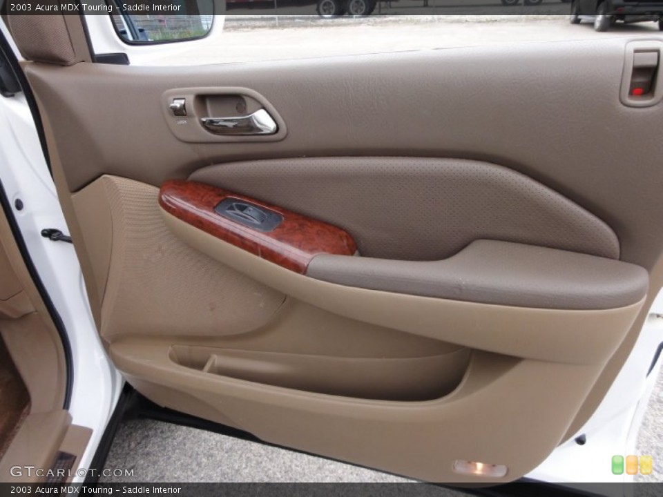 Saddle Interior Door Panel for the 2003 Acura MDX Touring #52061414