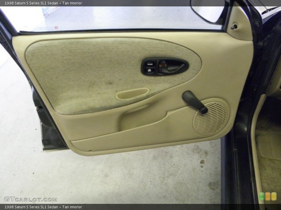Tan Interior Door Panel for the 1998 Saturn S Series SL1 Sedan #52062779
