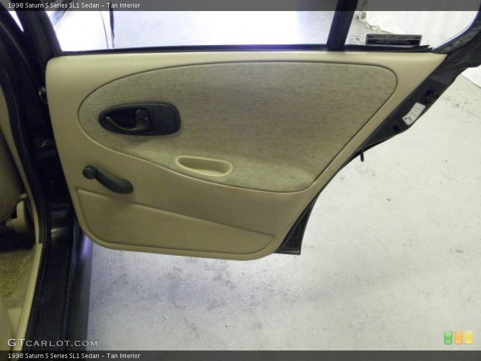 Tan Interior Door Panel for the 1998 Saturn S Series SL1 Sedan #52062902