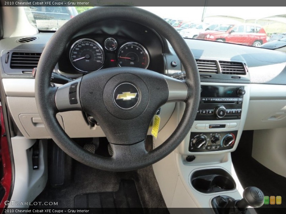 Gray Interior Dashboard for the 2010 Chevrolet Cobalt XFE Coupe #52063286
