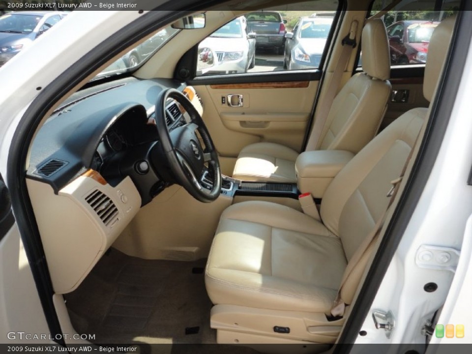 Beige Interior Photo for the 2009 Suzuki XL7 Luxury AWD #52063973