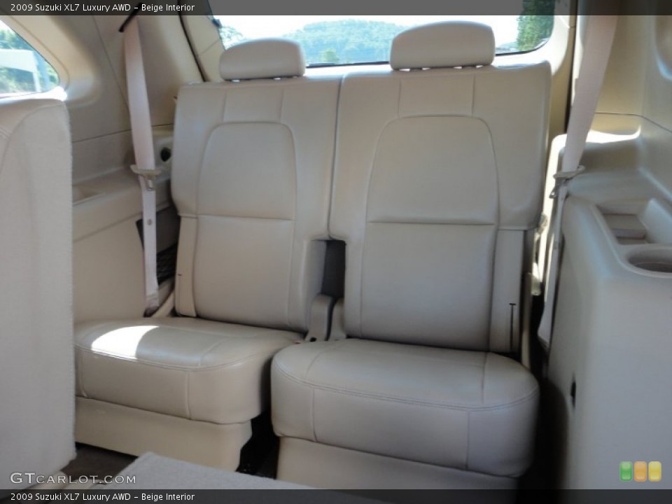 Beige Interior Photo for the 2009 Suzuki XL7 Luxury AWD #52064057